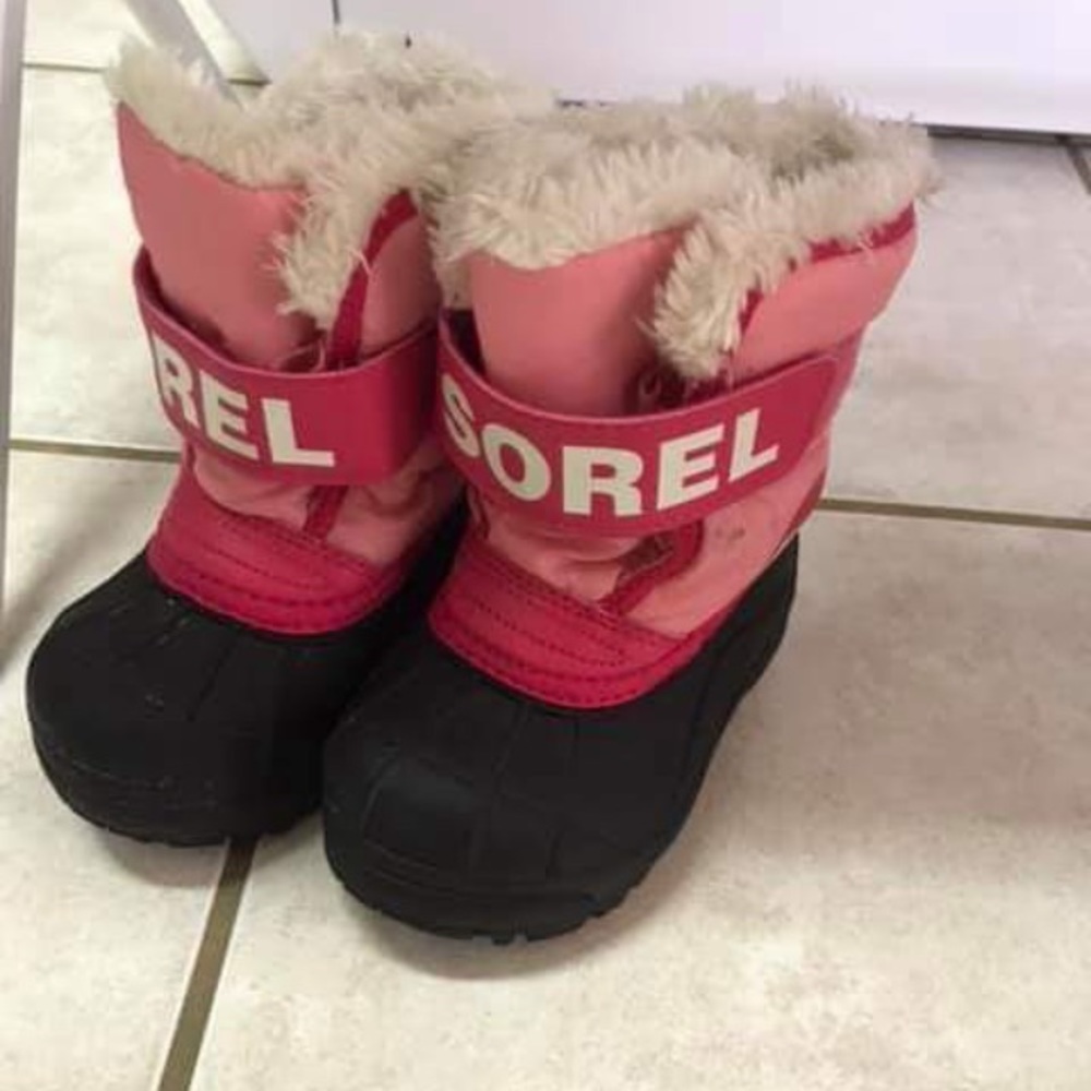 Toddler Size 7 Sorel Snow Boots